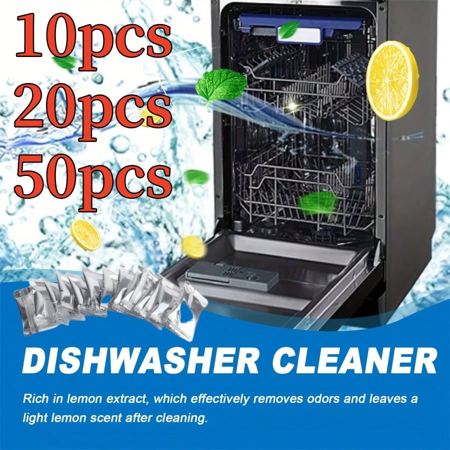 Commercial Kitchen Cleaning - 10/20/50/100pcs Dishwasher Descaling Tablets Commercial Dishwasher