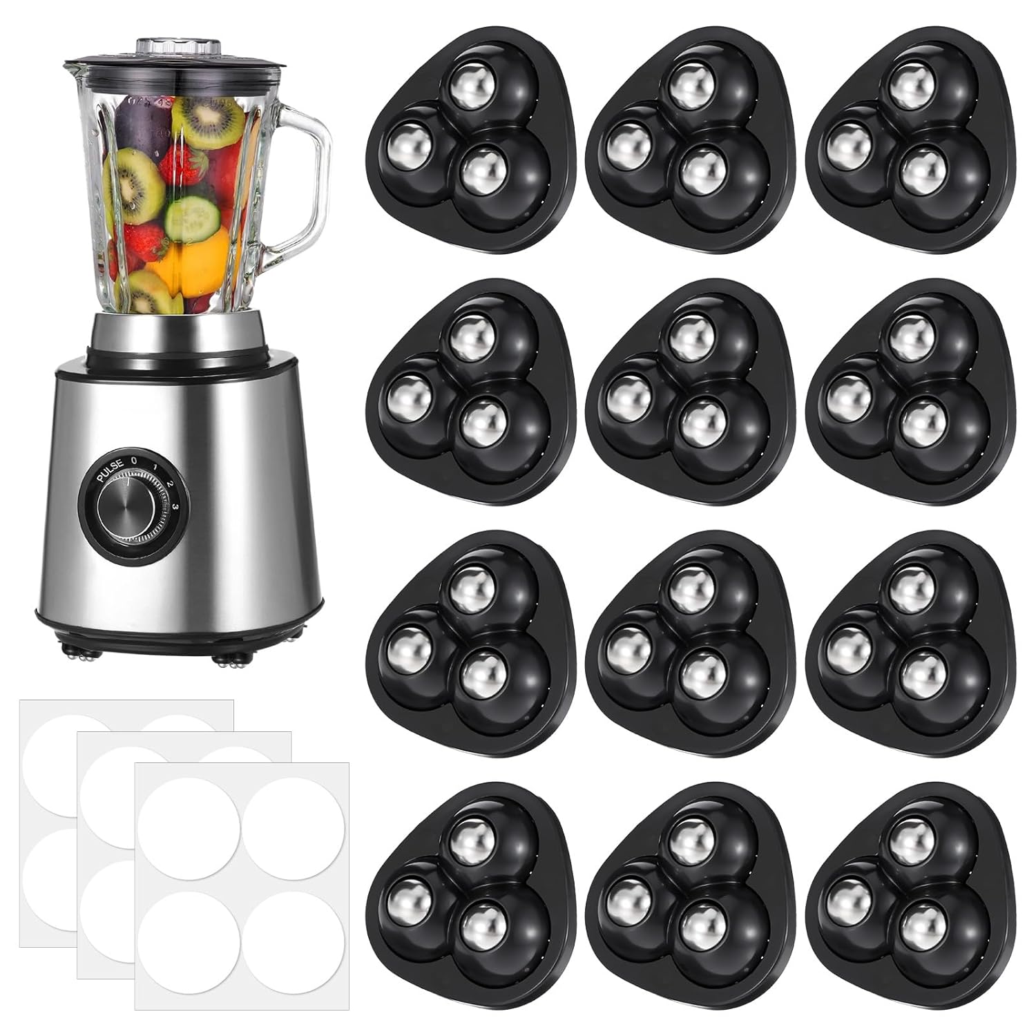 Commercial Kitchen Cooking - 360° Rolling Appliance Slider for Kitchen