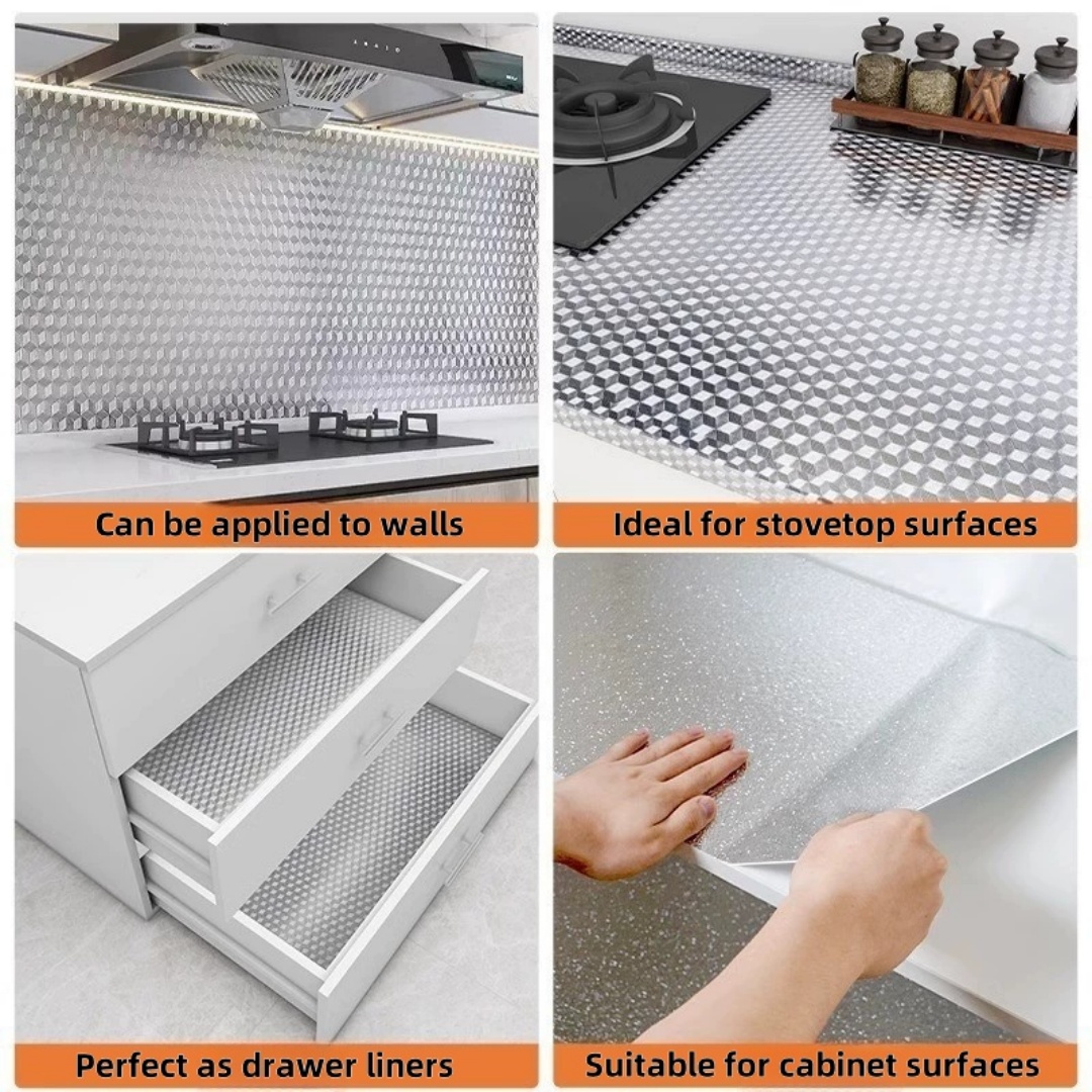 Aluminum Foil Kitchen Stove St - огляд і ціна Commercial Kitchen Wall Panels