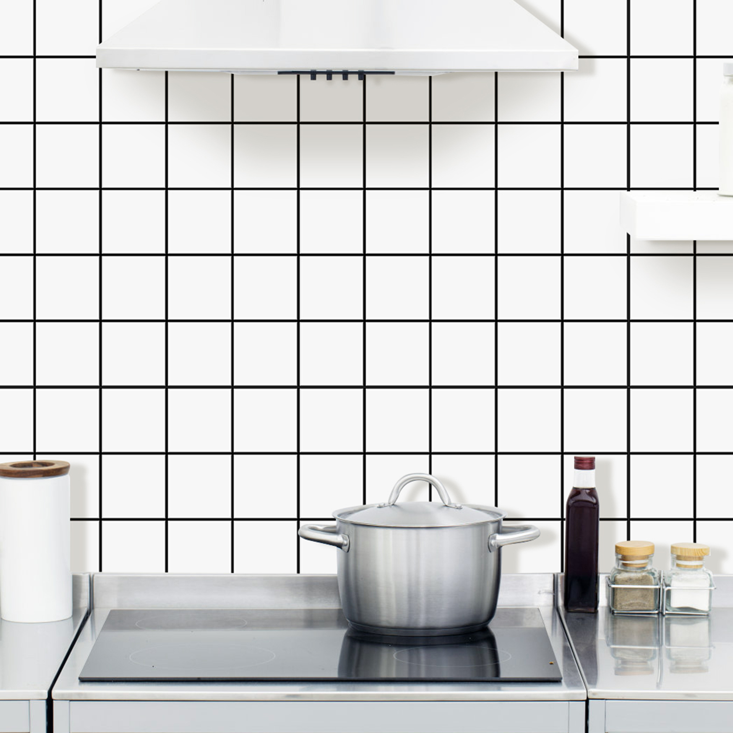 10pcs Premium Square Wall Tile - огляд і ціна Commercial Kitchen Wall Panels