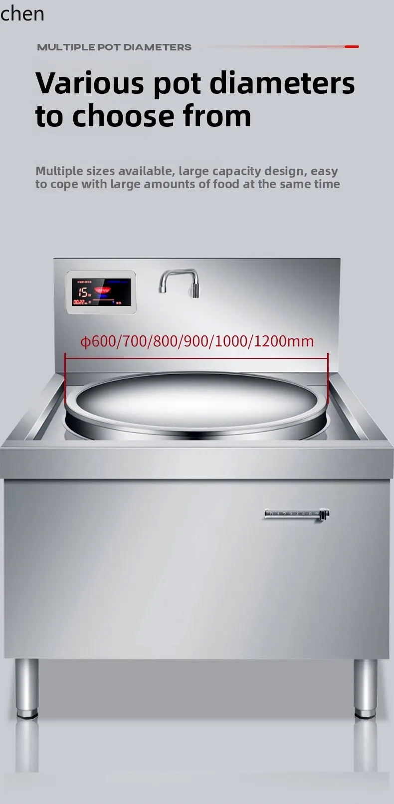 ZML commercial induction cooke - огляд і ціна Commercial Rice Cooker