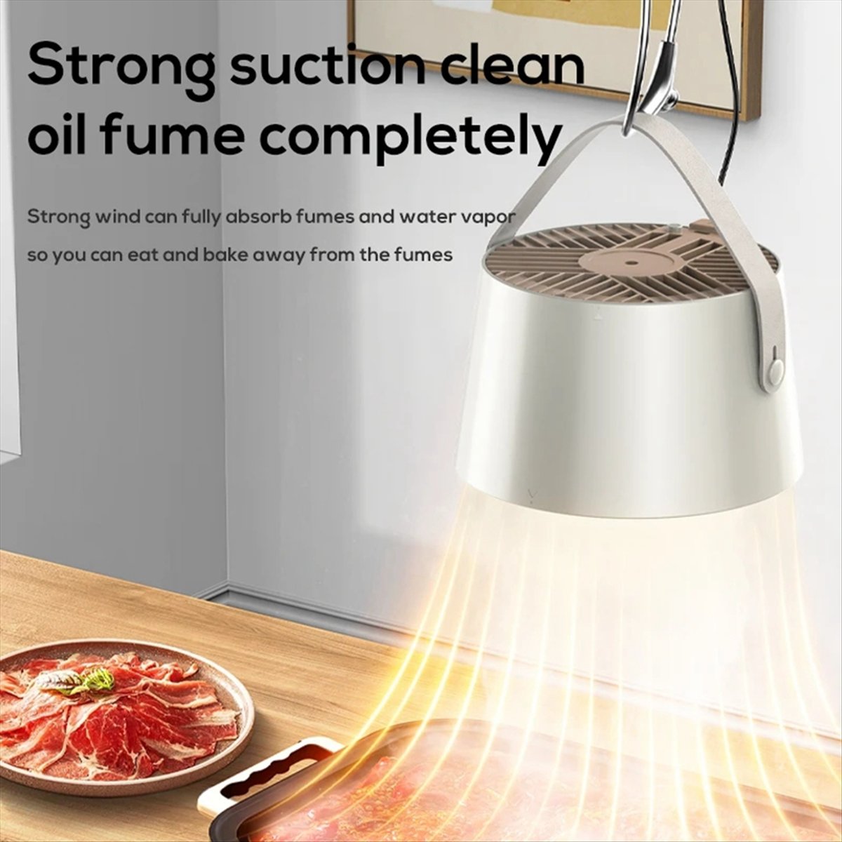 M10K Portable Range Hood Kitch - огляд і ціна Commercial Kitchen Exhaust