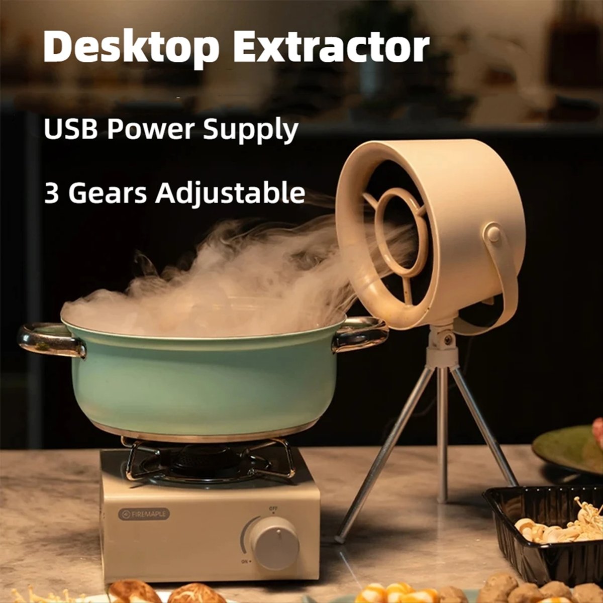 M10K Portable Range Hood Kitch - огляд і ціна Commercial Kitchen Exhaust