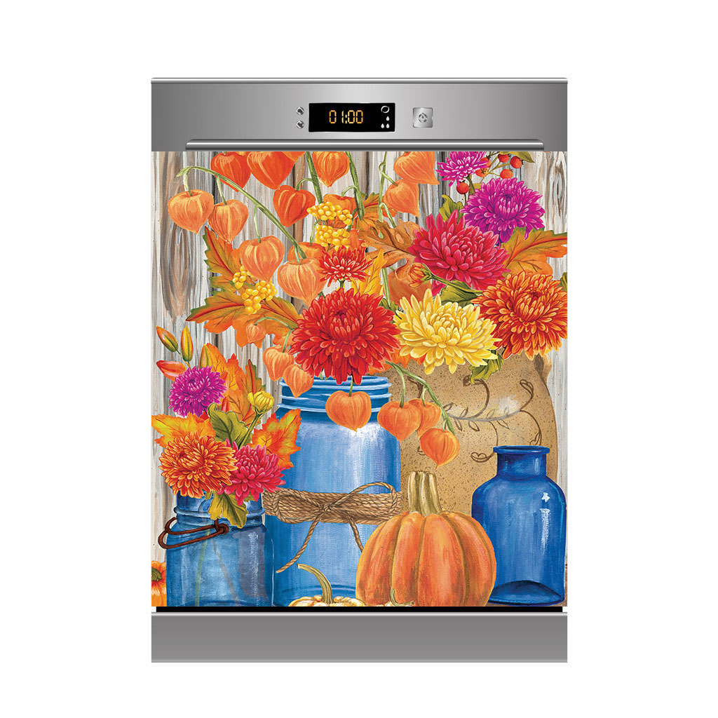 Potted Flower Sticker For Dish - огляд і ціна Commercial Kitchen Wall Panels