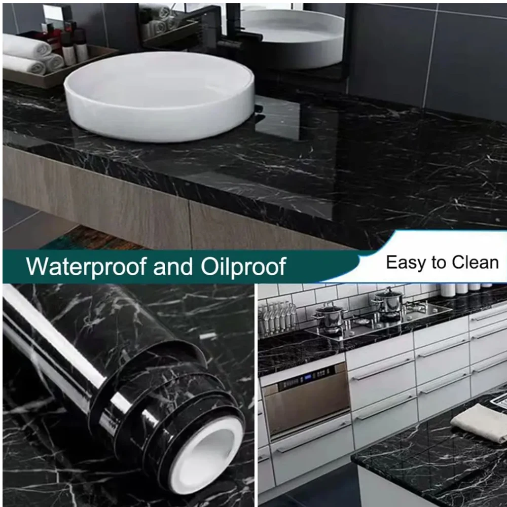 Marble Vinyl Self Adhesive Wal - огляд і ціна Commercial Kitchen Wall Panels