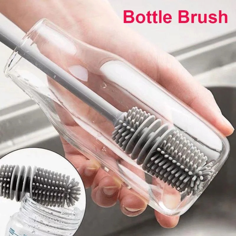 Silicone Milk Bottle Brush Cup - огляд і ціна Commercial Kitchen Cleaning