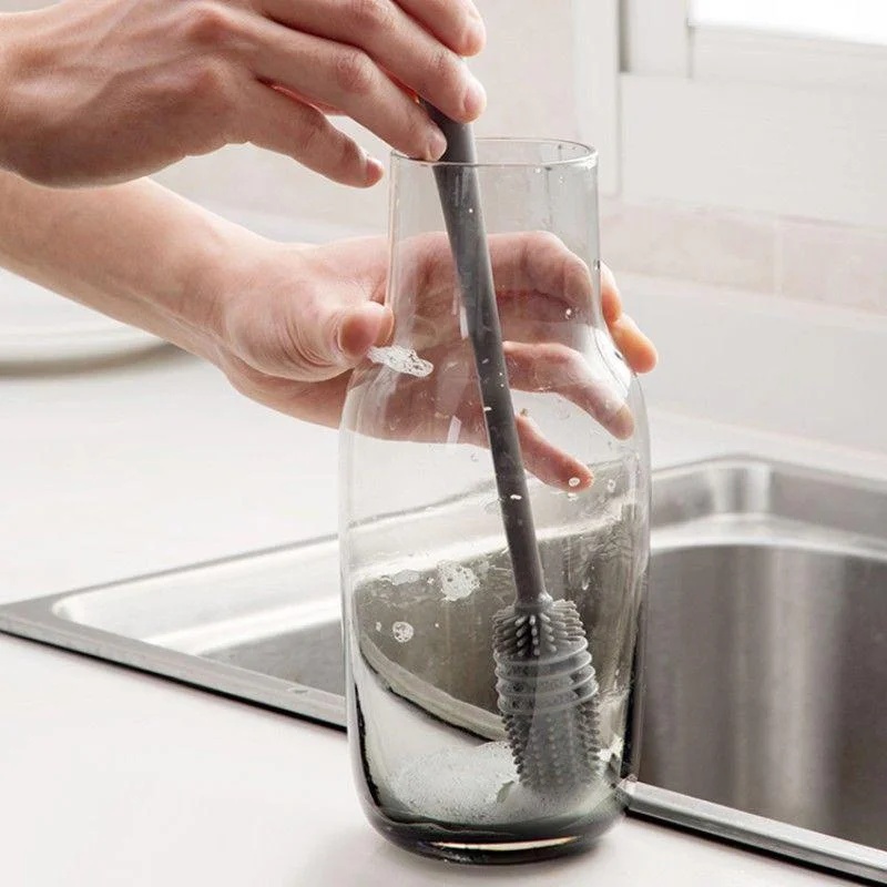 Silicone Milk Bottle Brush Cup - огляд і ціна Commercial Kitchen Cleaning