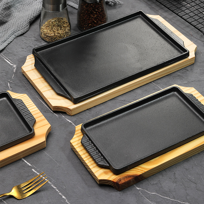 Cast Iron Rectangle Shape Rest - огляд і ціна Teppanyaki Grill Table