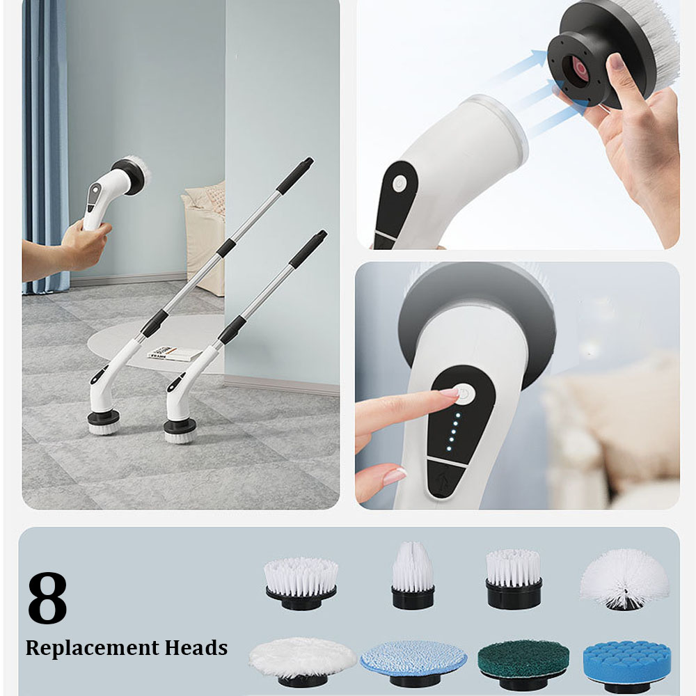 Cordless Spin Scrubber Electri - огляд і ціна Commercial Kitchen Cleaning