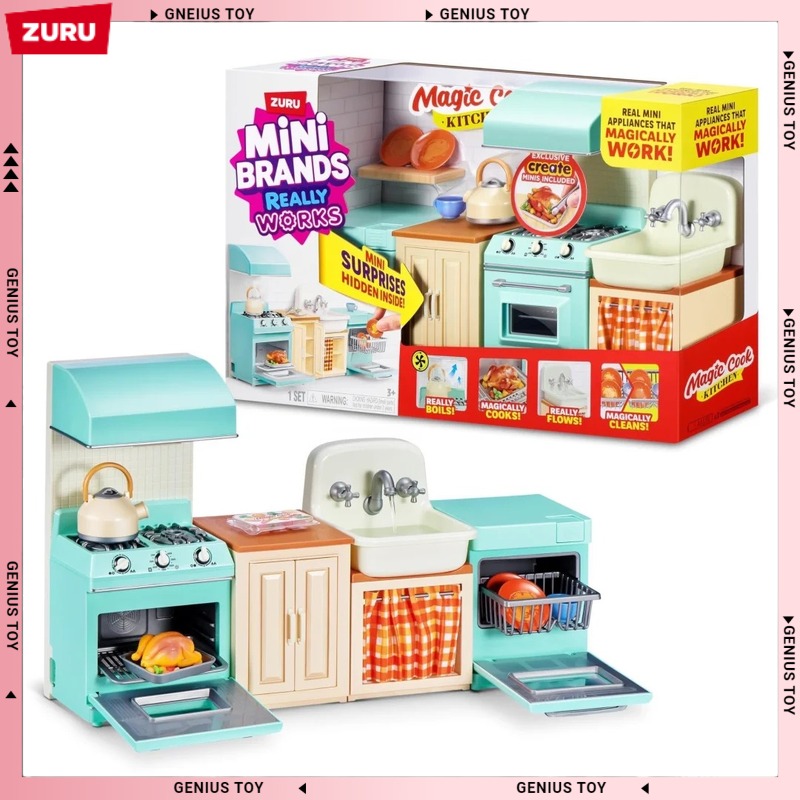 Zuru Mini Brands Magic Cook Ki - огляд і ціна Commercial Kitchen Items
