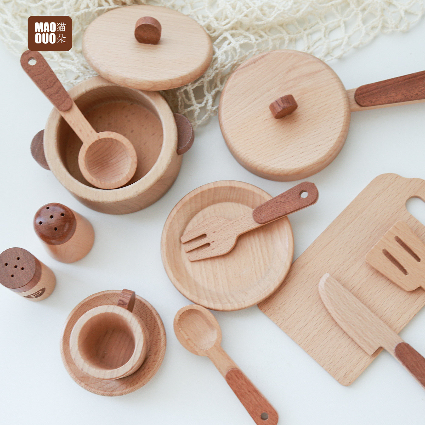 Maoduo Toys Beech Wooden Kids  - огляд і ціна Commercial Kitchen Cooking