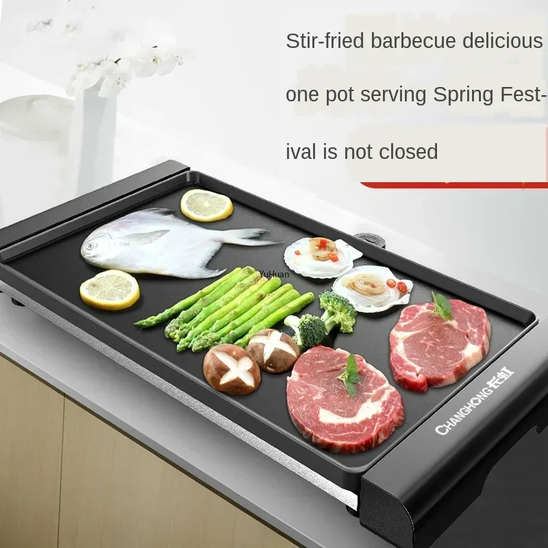 220V Large Electric Grill Barb - огляд і ціна Electric Griddle Flat Top