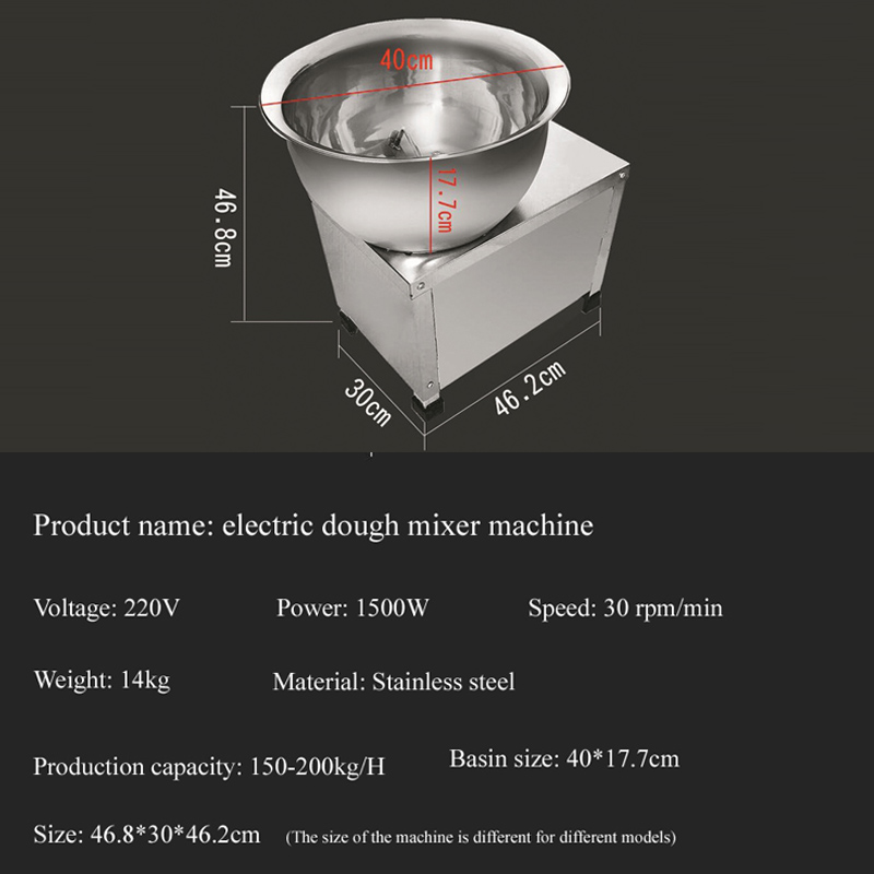 Flour Dough Mixer Machine Knea - огляд і ціна Dough Mixer Machine