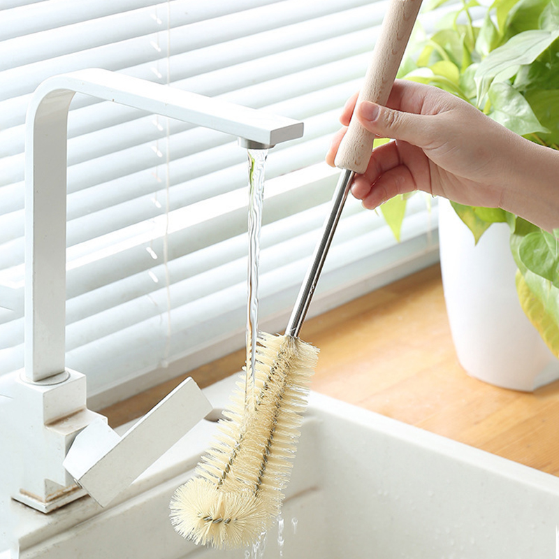 Long Wooden Handle Bottle Brus - огляд і ціна Commercial Kitchen Cleaning