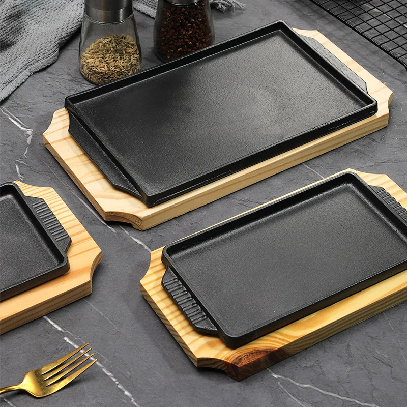 Cast Iron Rectangle Shape Rest - огляд і ціна Teppanyaki Grill Table
