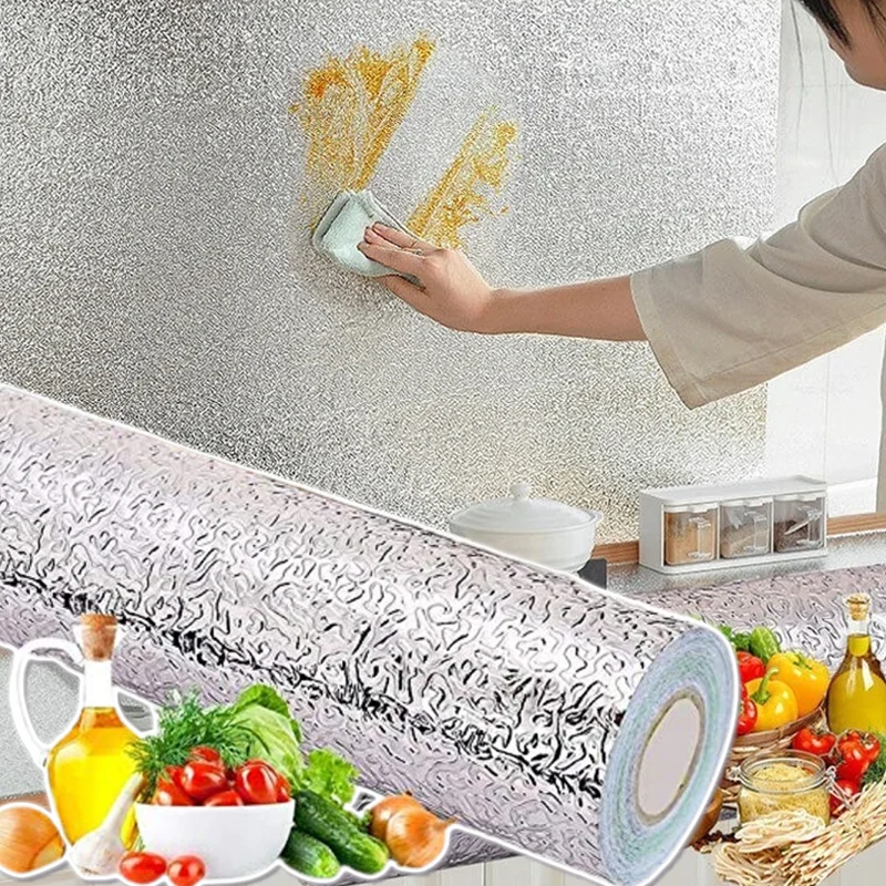 Aluminum Foil Anti Oil Kitchen - огляд і ціна Commercial Kitchen Wall Panels