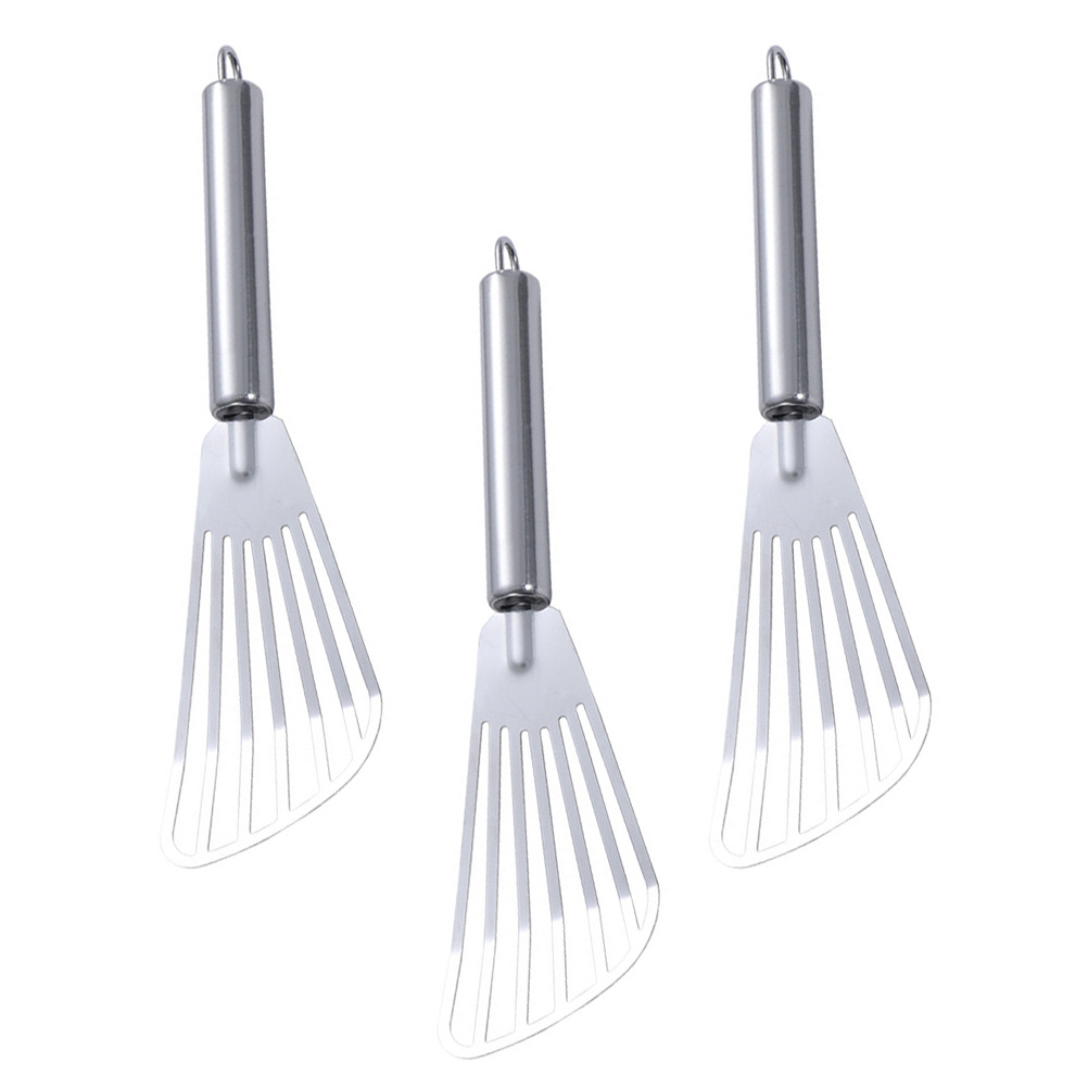 3pcs Stainless Steel Spatula F - огляд і ціна Commercial Kitchen Cooking