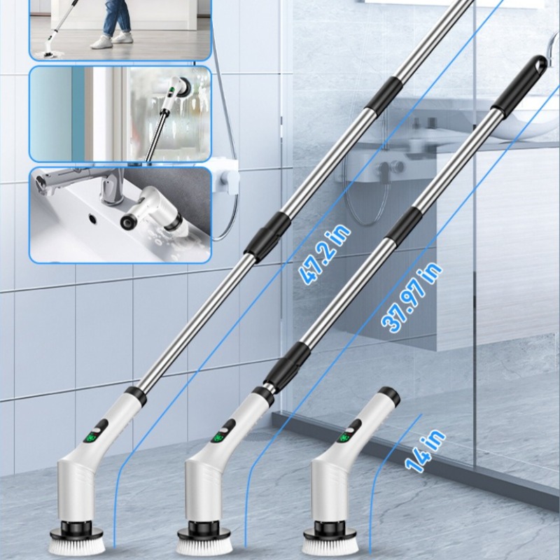 Electric Spin Scrubber 9 in 1  - огляд і ціна Commercial Kitchen Cleaning