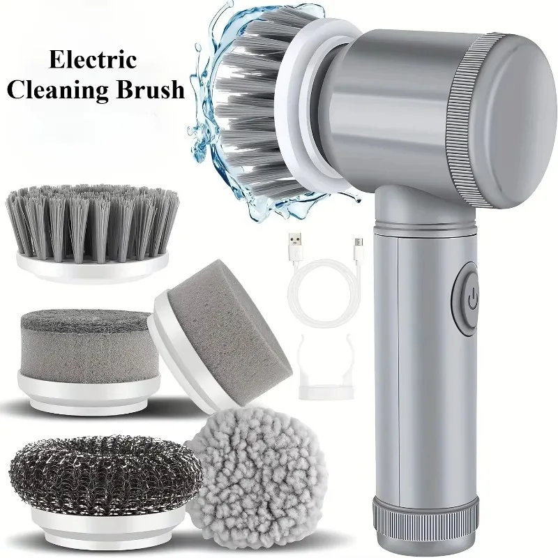 New Cordless Spin Scrubber Ele - огляд і ціна Commercial Kitchen Cleaning